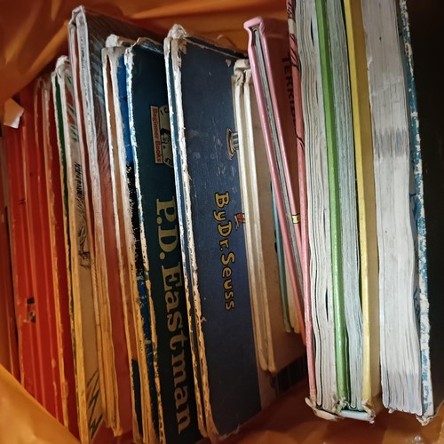 118 - Seuss (Dr), The Cats Quizzer, and assorted other books, comics and two family bibles (qty)