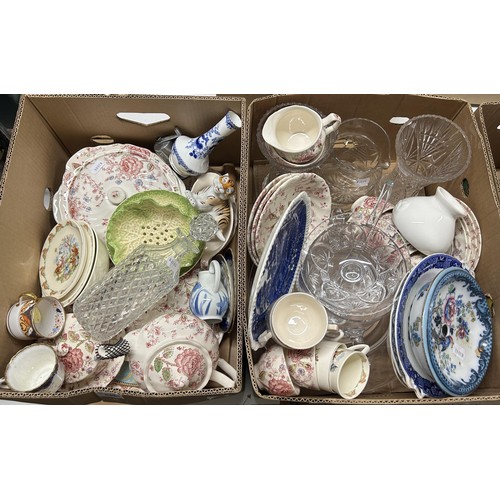 539 - Assorted ceramics (3 boxes)