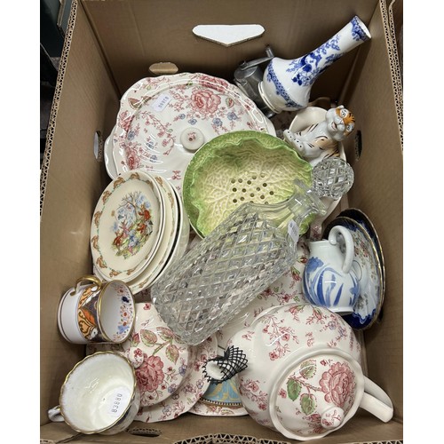 539 - Assorted ceramics (3 boxes)