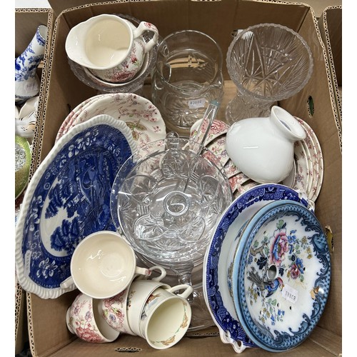 539 - Assorted ceramics (3 boxes)