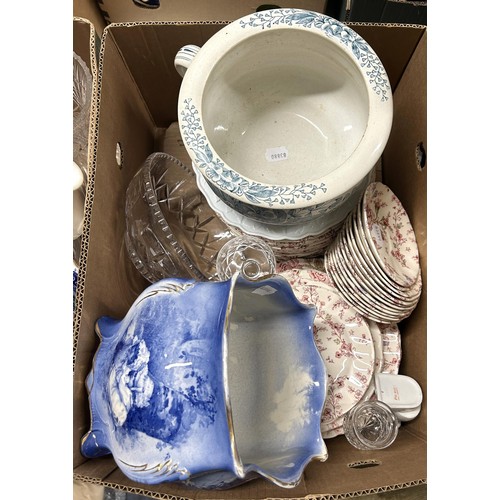 539 - Assorted ceramics (3 boxes)