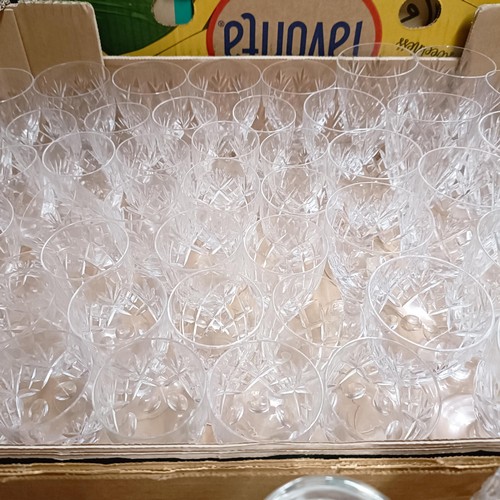 565 - Assorted glass (3 boxes)