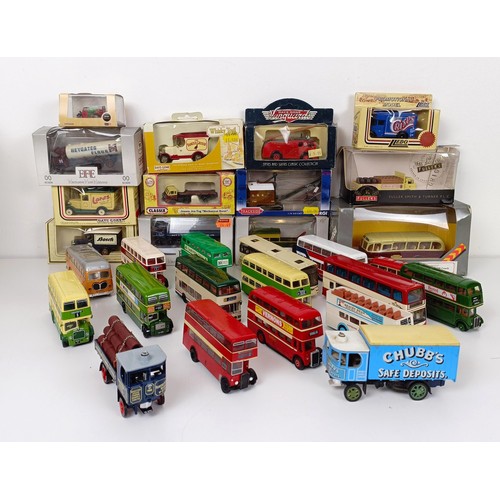 570 - Assorted Models of Yesteryear model trucks, boxed and unboxed (2 boxes)