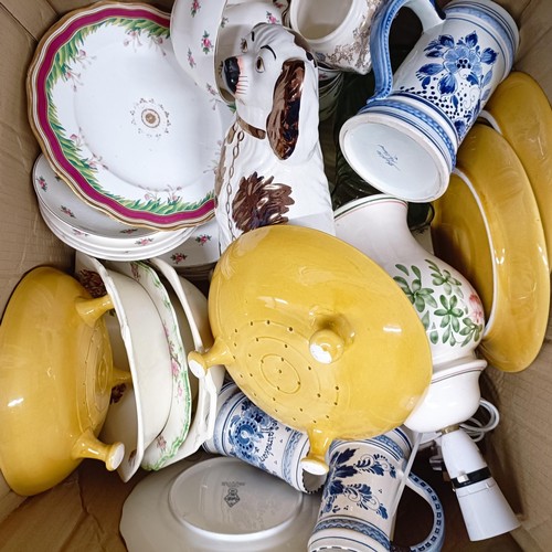 572 - Assorted ceramics (4 boxes)