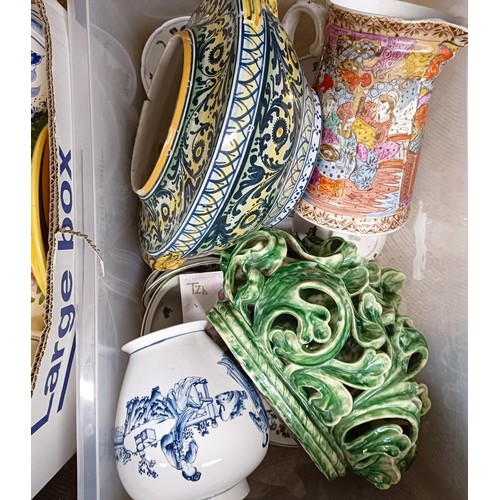 572 - Assorted ceramics (4 boxes)