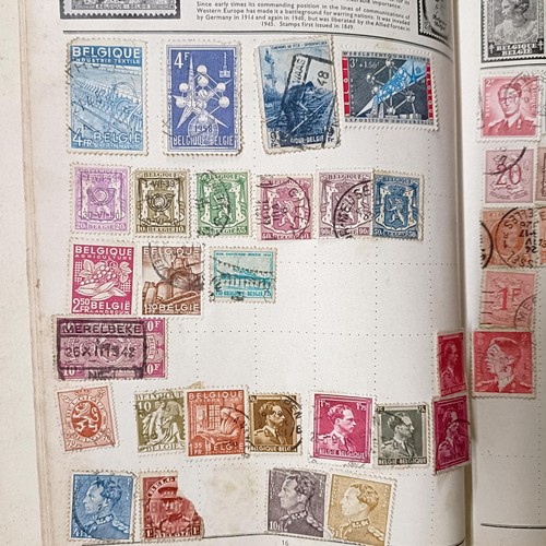 573 - Assorted stamps, in albums and loose (box)