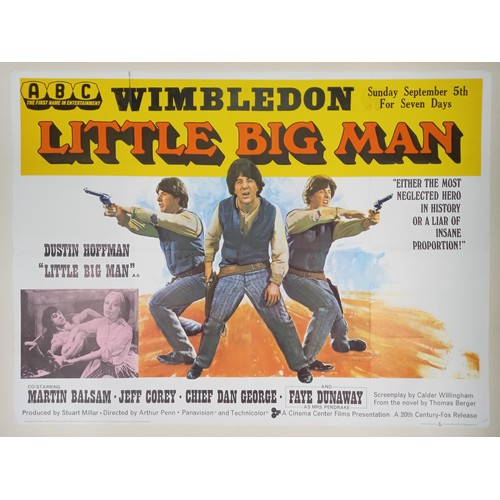 332 - Little Big Man, 1970, UK Quad film poster, 76.2 x 101.6 cm