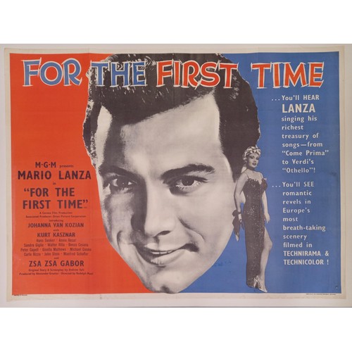 363 - For The First Time, 1959, UK Quad film poster, 76.2 x 101.6 cm