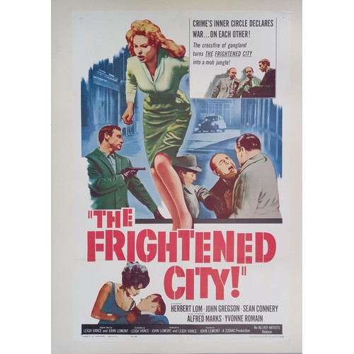 364 - The Frightened City, 1961, US One Sheet film poster, 68.6 x 104.0 cm