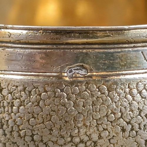 449 - An Augsburg silver and silver gilt bowl/tumbler, 71 g