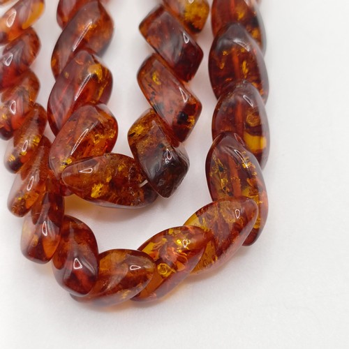 80 - An amber bead necklace
Provenance: Sold on behalf of the Tenovus Cancer Care Charity