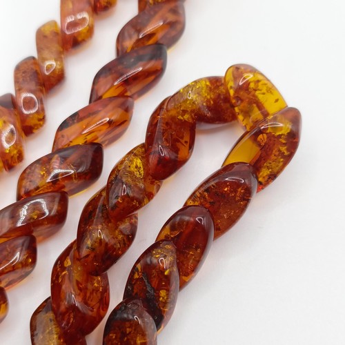 80 - An amber bead necklace
Provenance: Sold on behalf of the Tenovus Cancer Care Charity