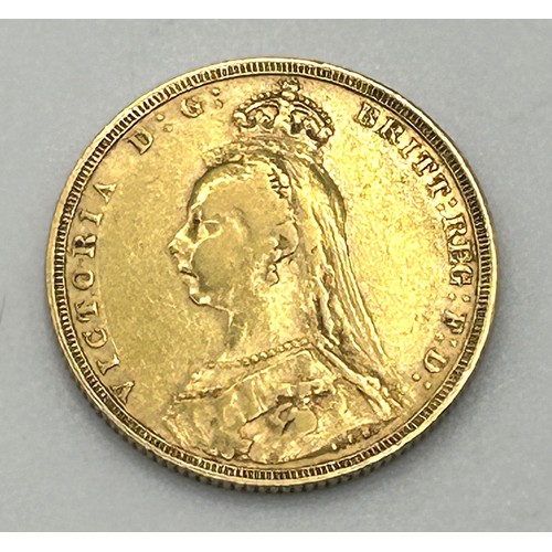 240 - A Victorian gold sovereign, 1892