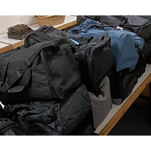 702 - Assorted rucksacks, holdalls, belts and other items, as removed from The Wincanton Cobblers