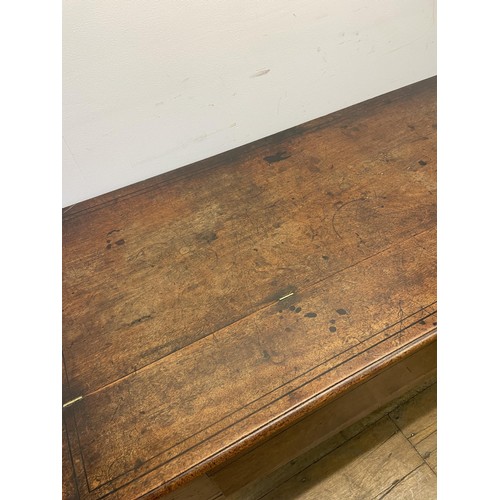 894 - A 19th century mahogany John Broadwood & Sons box piano, in need of extensive restoration, 170 cm, I... 