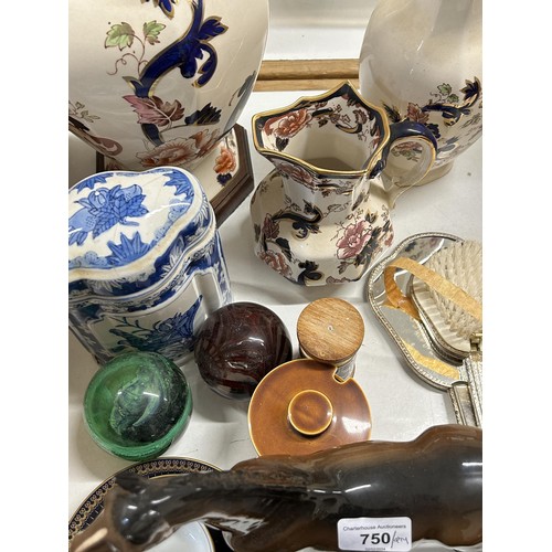 750 - A Beswick horse, and assorted other ceramics (qty)