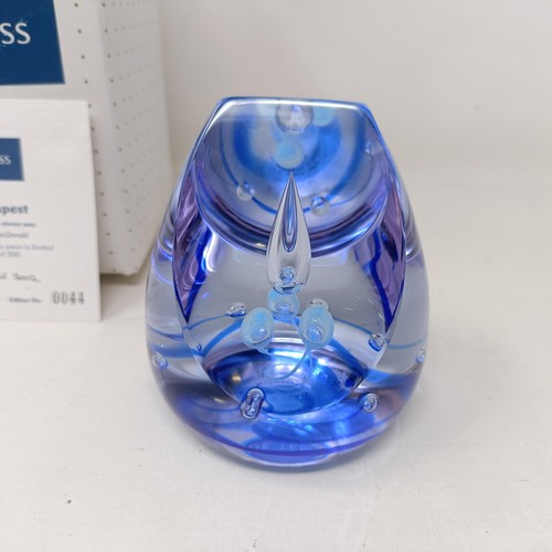 796 - A Caithness paperweight, by Helen McDonald, boxed