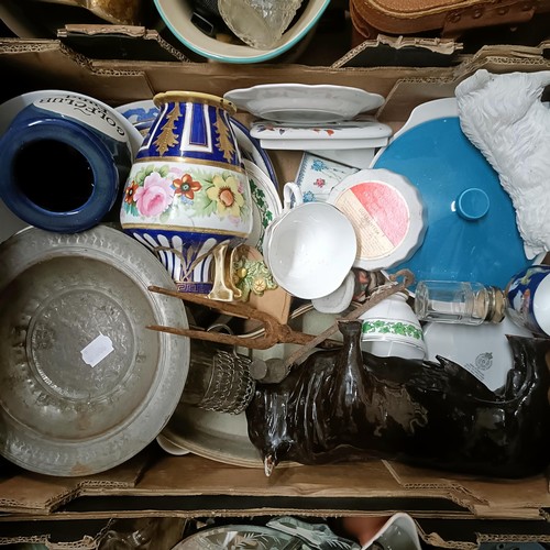 757 - Assorted ceramics and other items (4 boxes)