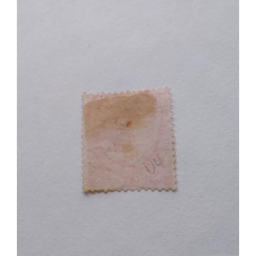 47 - An 1862 4d pale red, with hair line, unused, some gum, cat £2,100