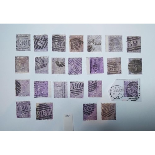 100 - A good selection of 6d stamps, high cat value