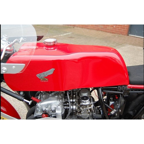 1975 Honda 500-4 RC181 Mike Hailwood replica Frame number Engine number ...