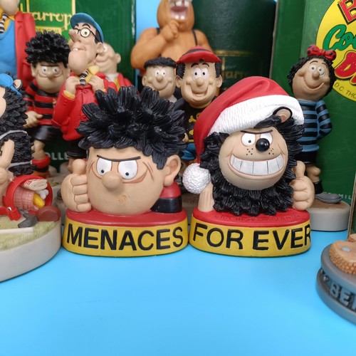 578 - A Robert Harrop limited edition Beano figure, BDCS02, CBD11, BD14, BDCP04, BDCP06, all boxed, and as... 