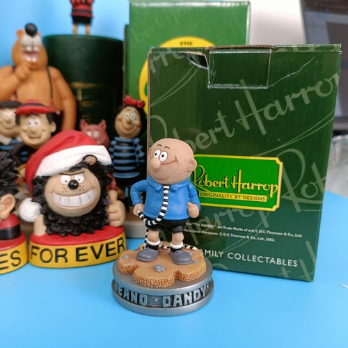 578 - A Robert Harrop limited edition Beano figure, BDCS02, CBD11, BD14, BDCP04, BDCP06, all boxed, and as... 