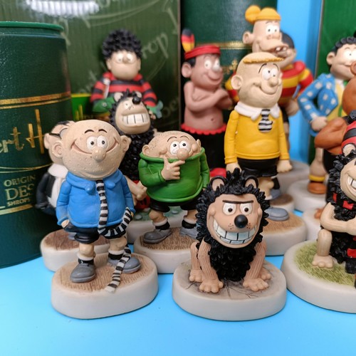 578 - A Robert Harrop limited edition Beano figure, BDCS02, CBD11, BD14, BDCP04, BDCP06, all boxed, and as... 