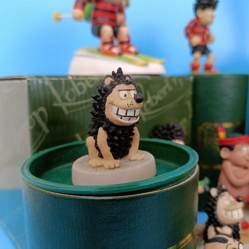 578 - A Robert Harrop limited edition Beano figure, BDCS02, CBD11, BD14, BDCP04, BDCP06, all boxed, and as... 