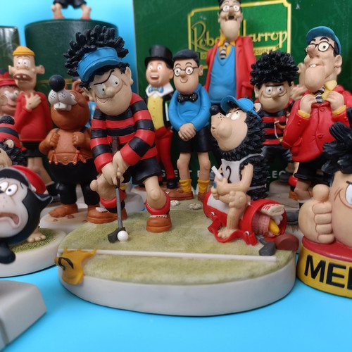 578 - A Robert Harrop limited edition Beano figure, BDCS02, CBD11, BD14, BDCP04, BDCP06, all boxed, and as... 