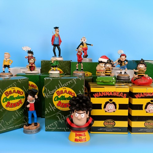 580 - A Robert Harrop The Beano and Dandy Bubble & Speak figure, Gnasher No BDBSO2, BDSO1, WB03, WB06, CBD... 