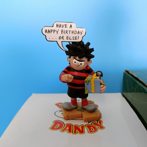 580 - A Robert Harrop The Beano and Dandy Bubble & Speak figure, Gnasher No BDBSO2, BDSO1, WB03, WB06, CBD... 