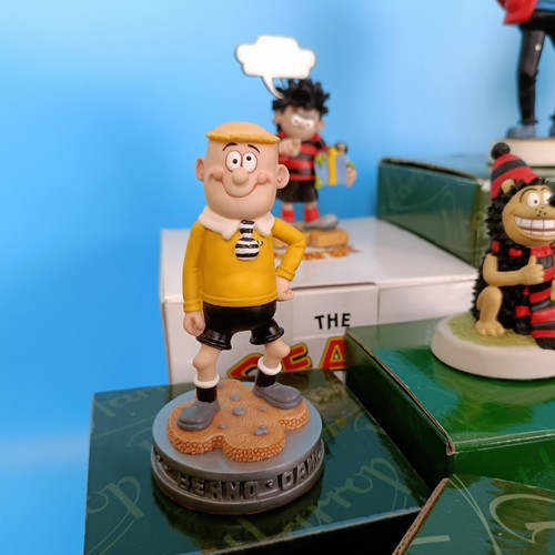 580 - A Robert Harrop The Beano and Dandy Bubble & Speak figure, Gnasher No BDBSO2, BDSO1, WB03, WB06, CBD... 