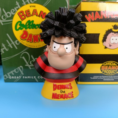 580 - A Robert Harrop The Beano and Dandy Bubble & Speak figure, Gnasher No BDBSO2, BDSO1, WB03, WB06, CBD... 