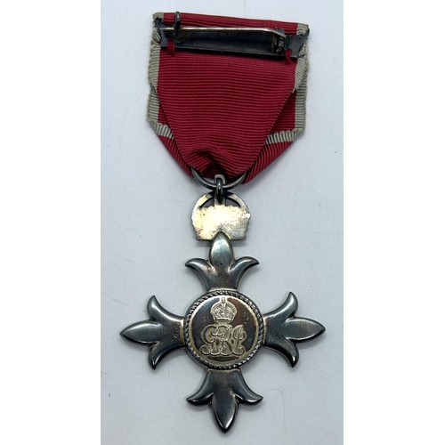 980 - An MBE, awarded to Gilbert James Clinton, boxed, with certificate and an MID certificate, Third Engi... 