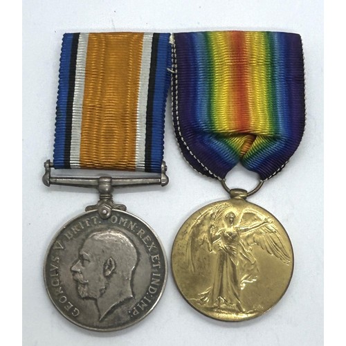 960 - A British War Medal and Victory Medal pair, awarded to Lieut J G Nelson