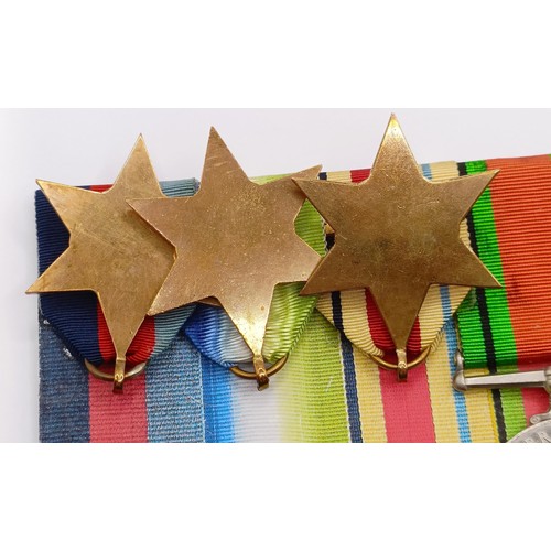 708 - A group of six medals, awarded to Ply X 477 H E Pengelly MNE RM, comprising a 1939-1945 Star, an Atl... 