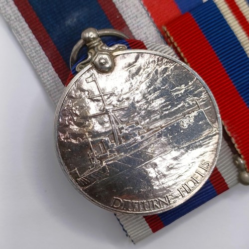 719 - A group of eight medals, awarded to J 62885 F J Spiers O Tel RN, comprising a British War Medal, a V... 