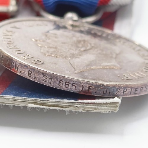 719 - A group of eight medals, awarded to J 62885 F J Spiers O Tel RN, comprising a British War Medal, a V... 