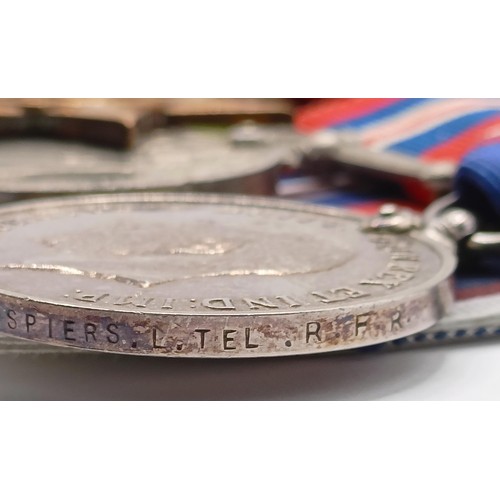 719 - A group of eight medals, awarded to J 62885 F J Spiers O Tel RN, comprising a British War Medal, a V... 