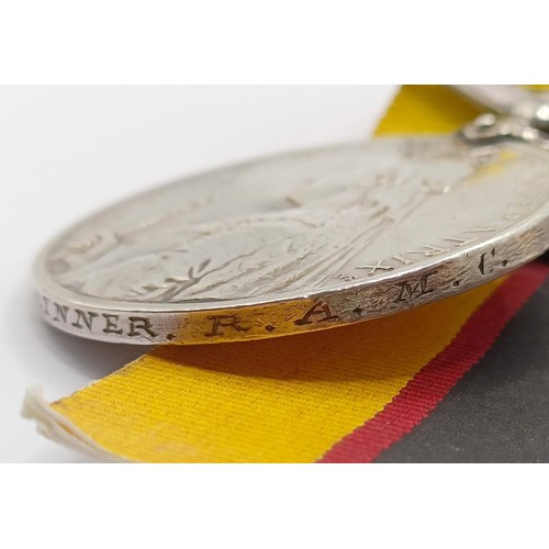 720 - A group of five medals, awarded to 8393 Serjt G Skinner RAMC, comprising a Queen's Sudan Medal, Quee... 