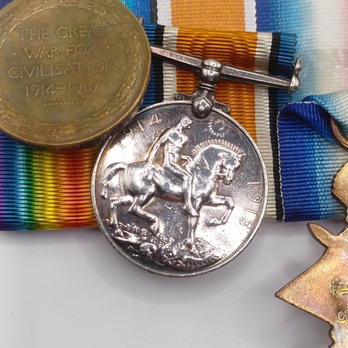 725 - A group of four medals, awarded to 26874 Tpr W Hitchman 40th Coy Imp Yeo, comprising a Queen's South... 