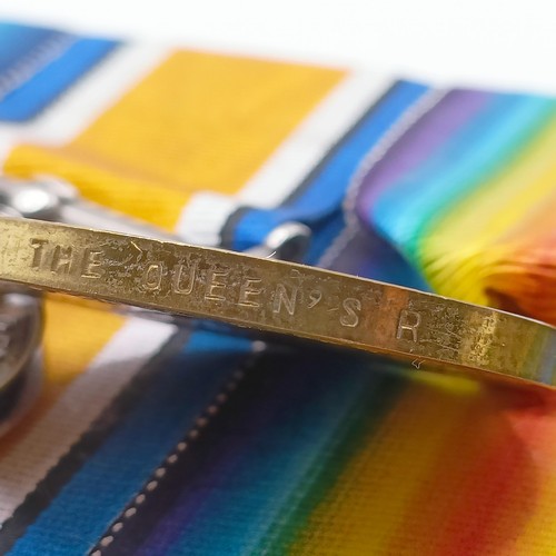 741 - A group of four medals, awarded to 3087 Pte A Gardiner The Queen's Regiment, comprising a 1914-15 St... 