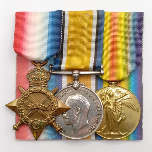 746 - A 1914-15 Star Trio, awarded to 10882 Pte E Ainsgough S Gds Provenance:  From a lifetime of medal co... 