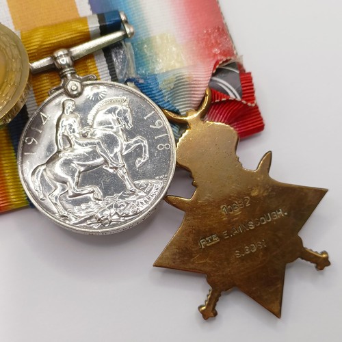 746 - A 1914-15 Star Trio, awarded to 10882 Pte E Ainsgough S Gds Provenance:  From a lifetime of medal co... 