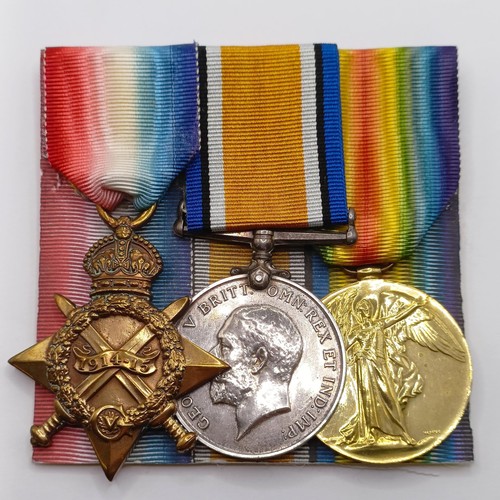 747 - A 1914-15 Star Trio, awarded to M2-115618 Pte F Maddocks ASC Provenance:  From a lifetime of medal c... 