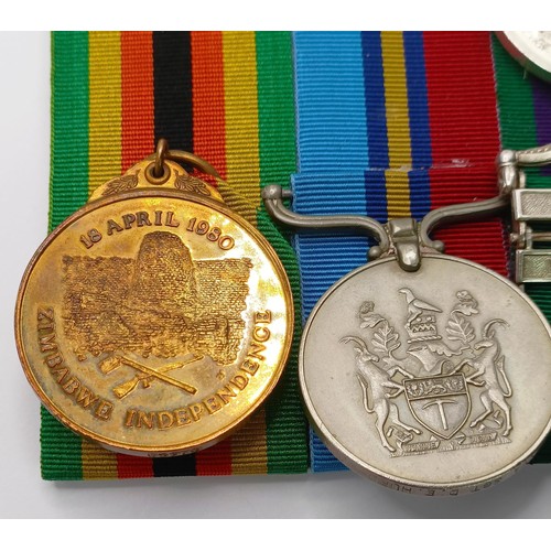 752 - A group of three medals, awarded to 22771772 Pte D Hurd-Wood KOYLI, including a General Service Meda... 