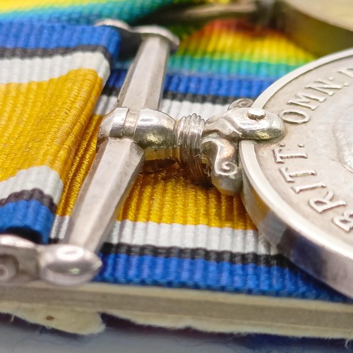 753 - A group of four medals, awarded to 30944 Pte H Gest E Yorks R, comprising a British War Medal, a Vic... 