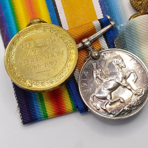 775 - A 1914-15 Star Trio, awarded to 2 Lieut T L Darbyshire Notts & Derby R  Provenance:  From a lifetime... 