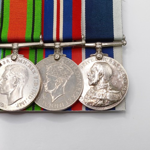 779 - A group of seven medals, awarded to J 11535 W F Spencley AB RN, comprising a 1914-15 Star Trio, (wor... 